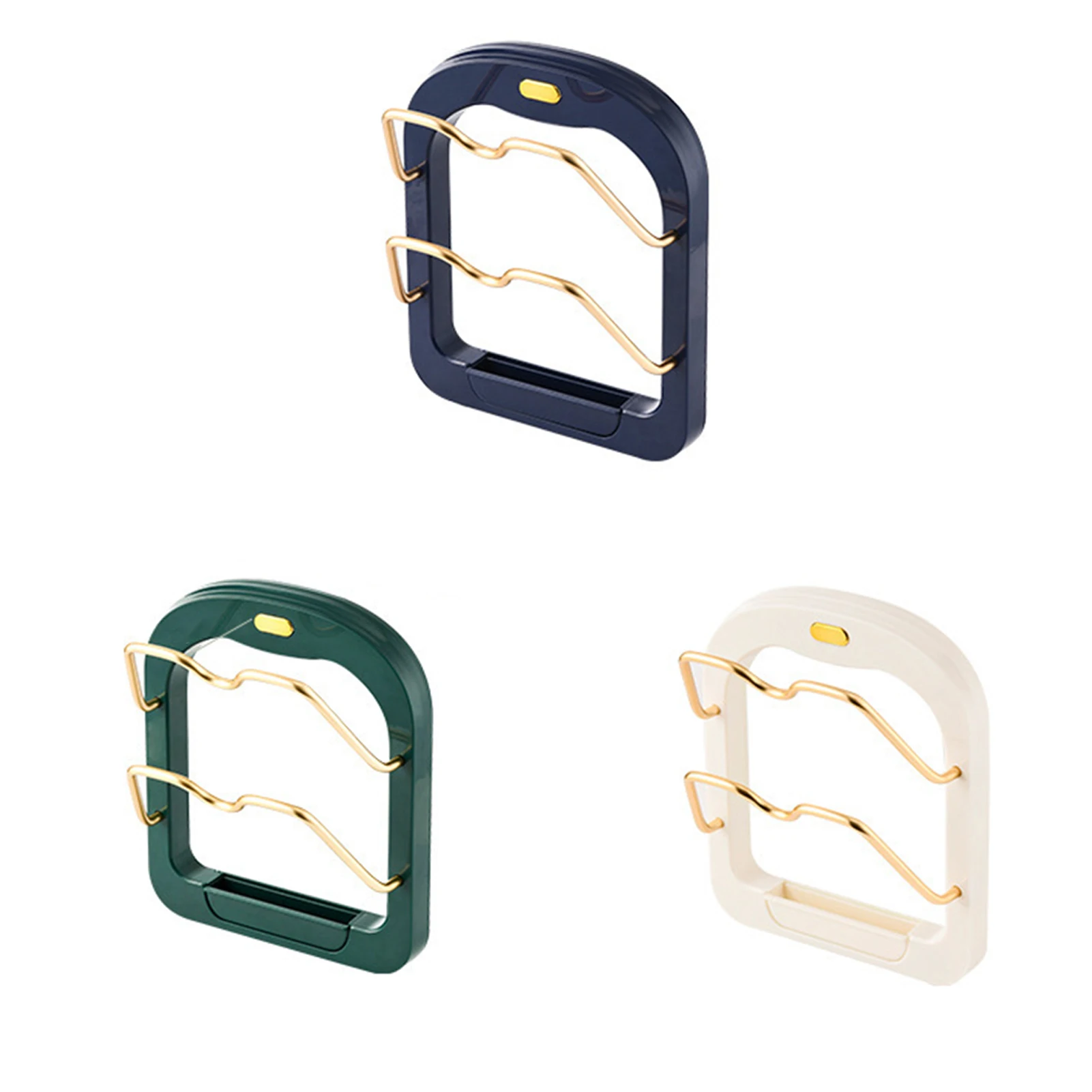 Gold-plated Pot Cover Rack Easy Installation Easy to Clean Multifunctional Kitchen Storage Rack
Gold-plated Pot Cover Rack Easy Installation Easy to Clean Multifunctional Kitchen Storage Rack