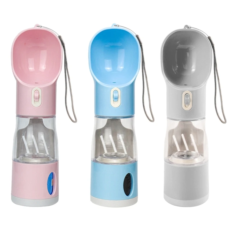 Dog Water Bottle with Food Cup No Leak Puppy Drinking Bowl Multi Functions
Dog Water Bottle with Food Cup No Leak Puppy Drinking Bowl Multi Functions