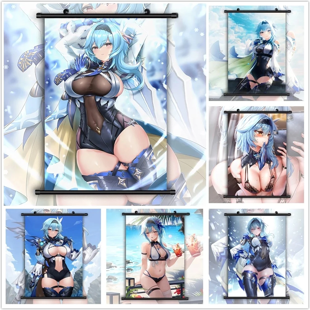 Pint Genshin Impact Poster Canvas Painting Eula Hanging Scrolls Game Picture Classic Mural Boy Bedroom Kids Gift Home Decoration
Pint Genshin Impact Poster Canvas Painting Eula Hanging Scrolls Game Picture Classic Mural Boy Bedroom Kids Gift Home Decoration