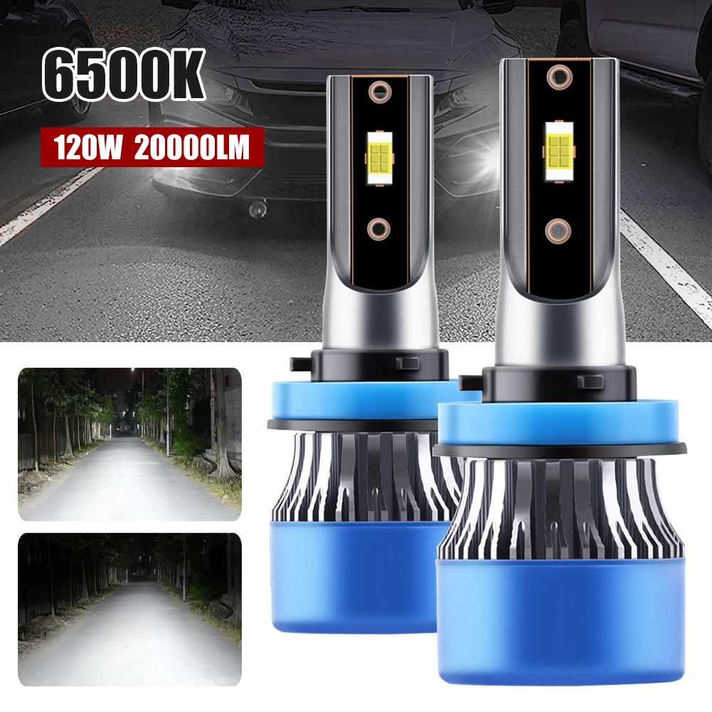 H4 LED H7 Headlight 20000LM CSP Chip LED H1 H11 H8 H9 9005 HB3 9006 HB4 120W 5000K 6000K 6500K Lamp Bulb Turbo Fog Light 12V 24V
H4 LED H7 Headlight 20000LM CSP Chip LED H1 H11 H8 H9 9005 HB3 9006 HB4 120W 5000K 6000K 6500K Lamp Bulb Turbo Fog Light 12V 24V