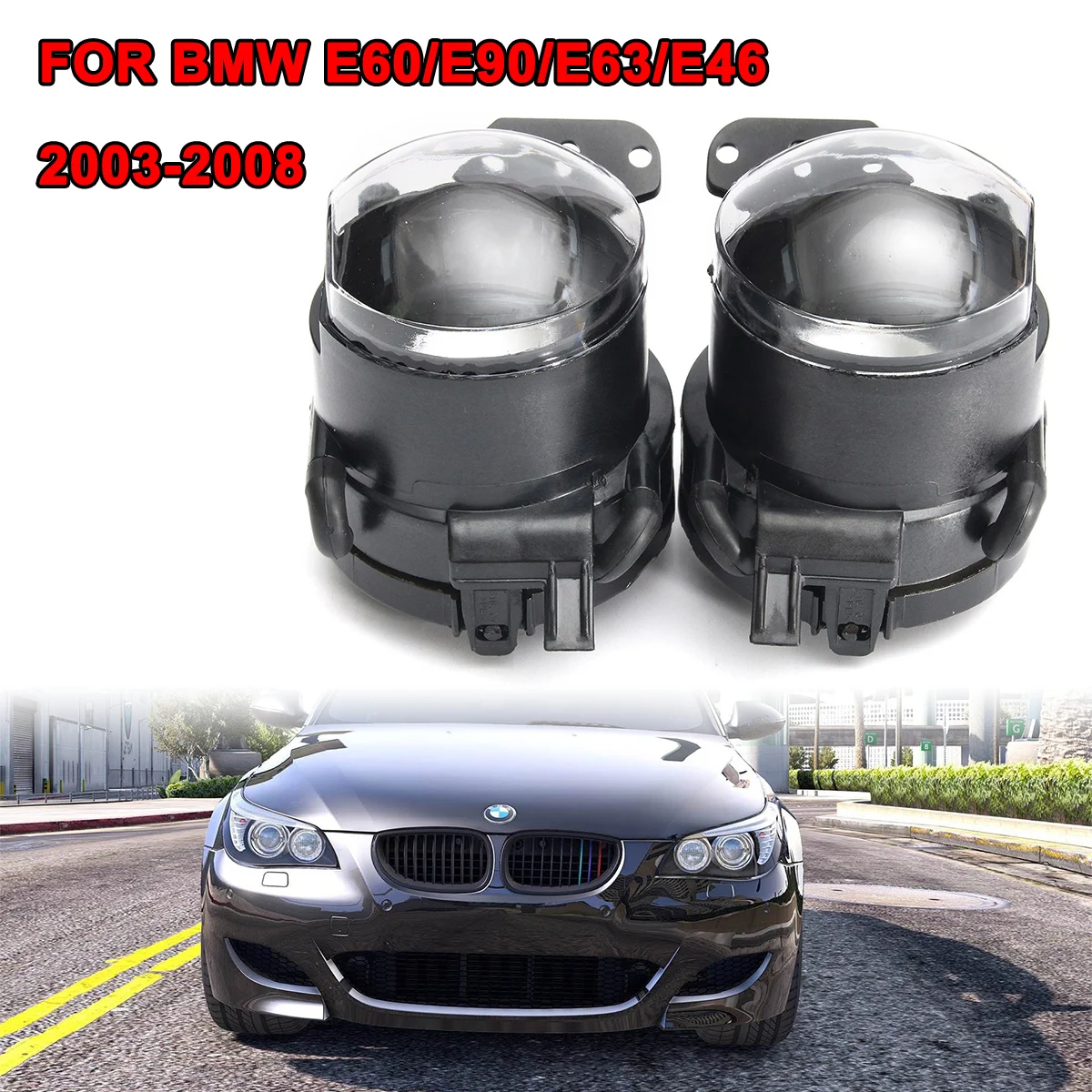 2PCS Fog Light Assembly Car Front Fog Lights Lamps Housing Lens Clear No Bulbs For BMW E60 E90 E63 E46 323i 325i 525i
2PCS Fog Light Assembly Car Front Fog Lights Lamps Housing Lens Clear No Bulbs For BMW E60 E90 E63 E46 323i 325i 525i