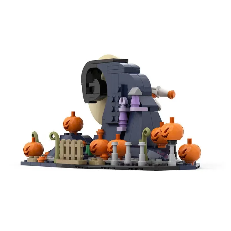 MOC Halloween Scythe Ghost Building Blocks, Pumpkin Head, Thee Demon, Skull Head Bricks Kit Toys Halloween Party Gift Holiday
MOC Halloween Scythe Ghost Building Blocks, Pumpkin Head, Thee Demon, Skull Head Bricks Kit Toys Halloween Party Gift Holiday