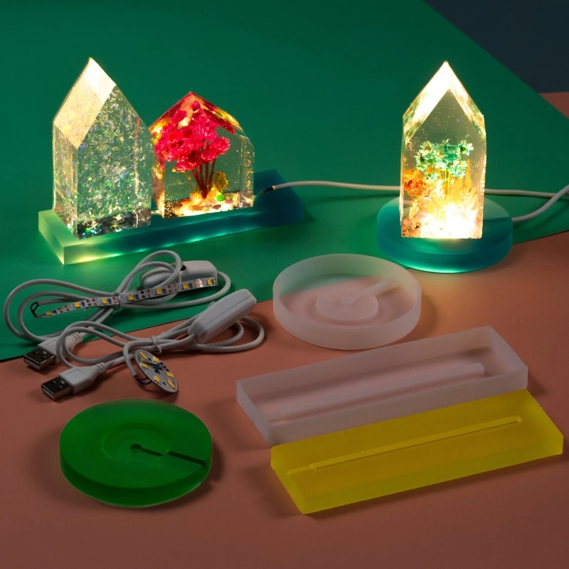 DIY Round Rectangle Bedside Lamp Holder Epoxy Resin Mold Table Art Party Wedding Lamp Stand Base Silicone Mould Home Decoration
DIY Round Rectangle Bedside Lamp Holder Epoxy Resin Mold Table Art Party Wedding Lamp Stand Base Silicone Mould Home Decoration