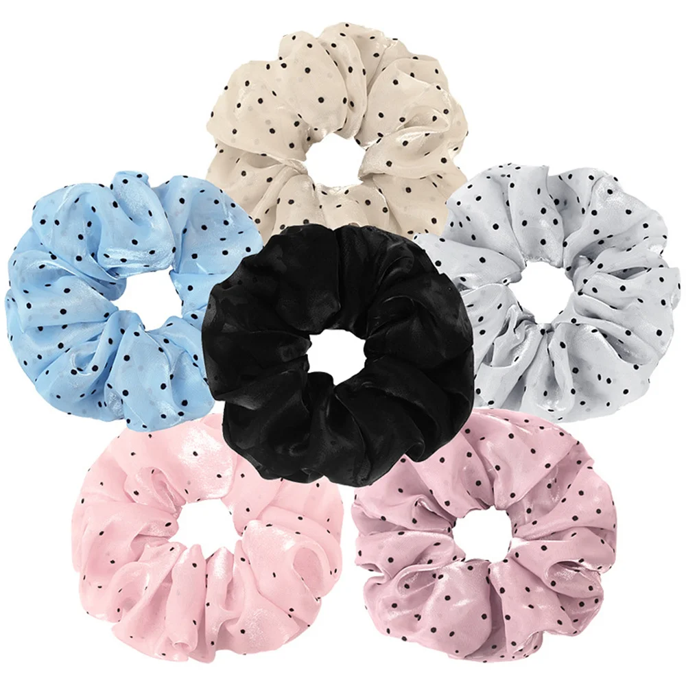 1pc Korean Style Mesh Dots Hair Scrunchies Simple Elastic Hairband Headwear Solid Color Cute Ponytail Holder Hair Accessory
1pc Korean Style Mesh Dots Hair Scrunchies Simple Elastic Hairband Headwear Solid Color Cute Ponytail Holder Hair Accessory