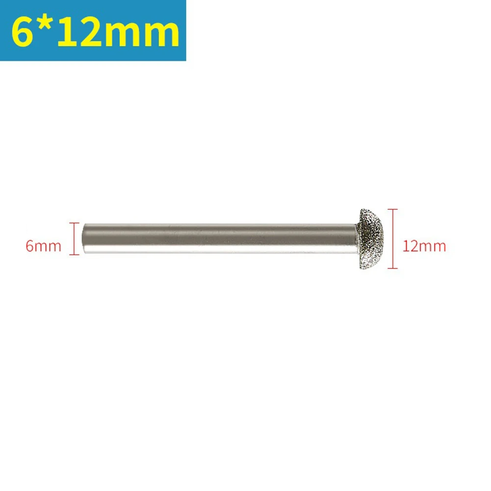 1pcs 12/14/16/18/20mm Diamond Burr Carving Grinding Bit 6mm Shank For Engraving Glass Jade Marble Rotary Tools Accessories
1pcs 12/14/16/18/20mm Diamond Burr Carving Grinding Bit 6mm Shank For Engraving Glass Jade Marble Rotary Tools Accessories