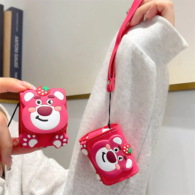 Cute Pink Bear Lotso Disney Case for Airpods 1 2 3 Pro Girl Sweet Funny Shockproof Dirty Resistant Earphone Protective Cover
Cute Pink Bear Lotso Disney Case for Airpods 1 2 3 Pro Girl Sweet Funny Shockproof Dirty Resistant Earphone Protective Cover
