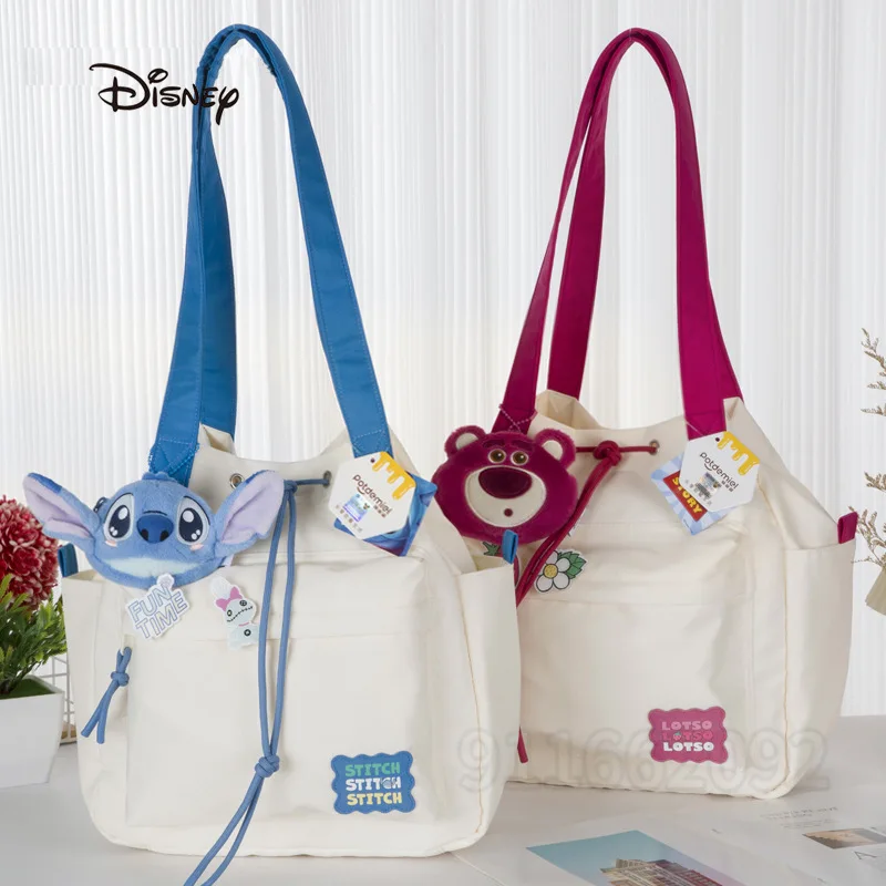 Disney Stitch New Women's Handbag Luxury Brand Women's Shoulder Bag Cartoon Cute Women's Bag Large Capacity Drawstring Tote Bag
Disney Stitch New Women's Handbag Luxury Brand Women's Shoulder Bag Cartoon Cute Women's Bag Large Capacity Drawstring Tote Bag