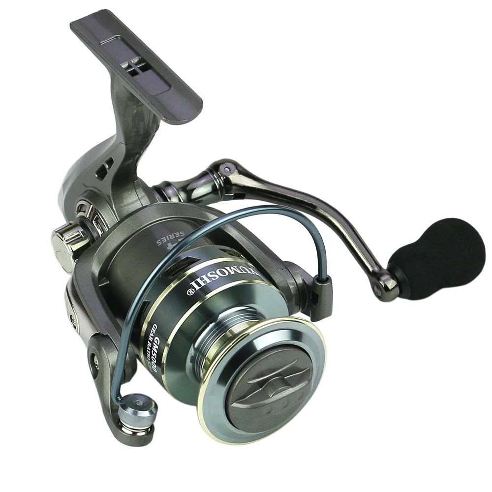 

Small/Medium Fishing Reel 1000/2000/3000/4000/5000/6000/7000 Spinning Metal Spool Max Drag 8KG Saltwater Freshwater Carp Pesca