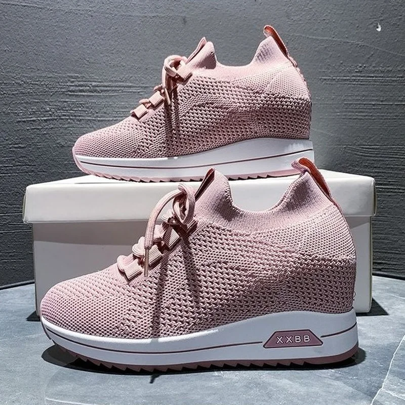 NEW Women's Wedges Sneakers Breathable Shoes Lightweight Woman Shoes Fashion Girls Sport Shoes Woman Footwear
NEW Women's Wedges Sneakers Breathable Shoes Lightweight Woman Shoes Fashion Girls Sport Shoes Woman Footwear