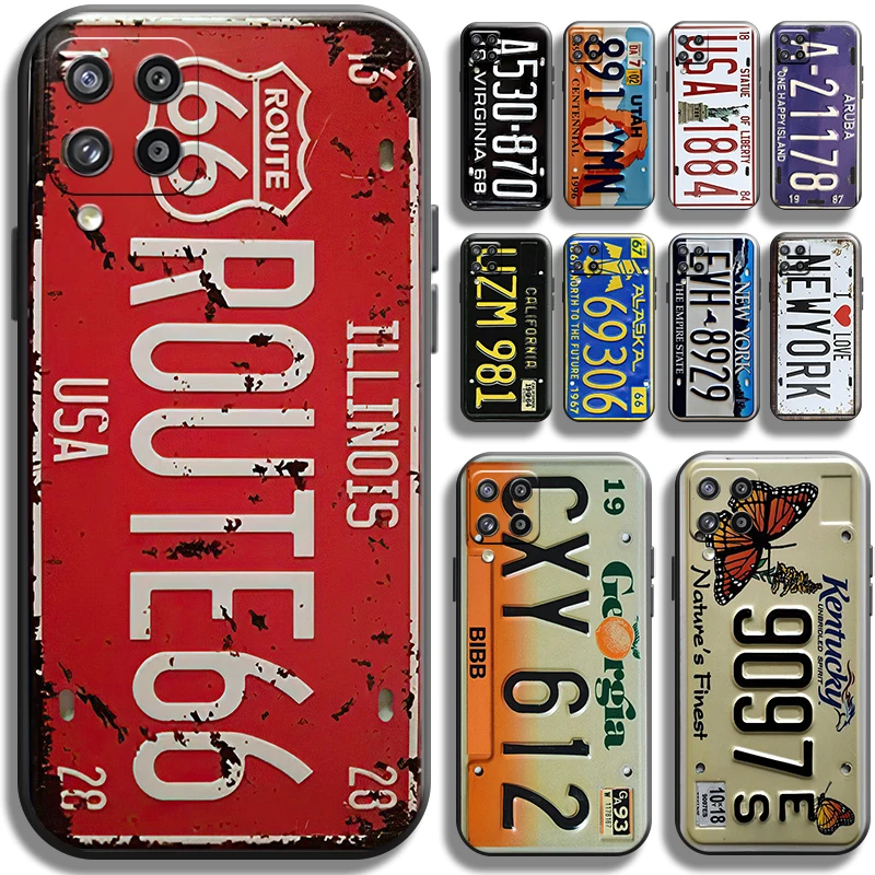 Retro Old License Plate Car Number For Samsung Galaxy M32 Phone Case Full Protection Black Shockproof Liquid Silicon TPU Funda
Retro Old License Plate Car Number For Samsung Galaxy M32 Phone Case Full Protection Black Shockproof Liquid Silicon TPU Funda