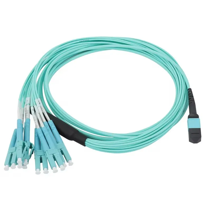 12-ядерный OM3 MPO(F)-LC/UPC-OM3/150-3 0 MTP волоконно-оптический патч-корд типа B