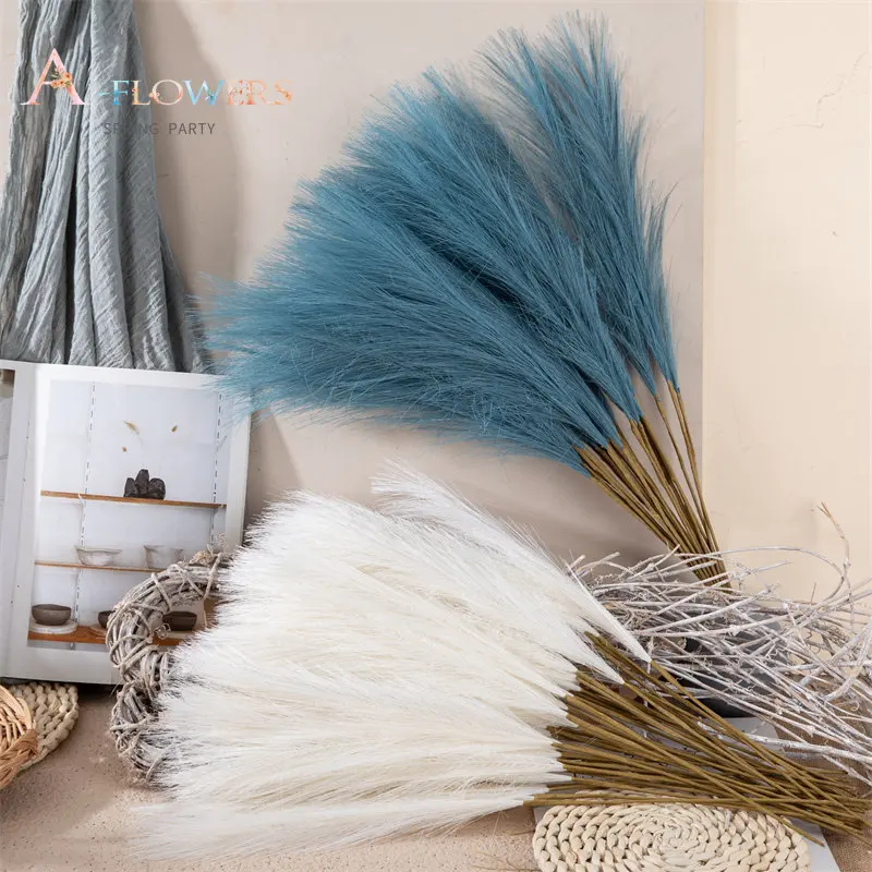 Fluffy Artificial Flowers Pampas Grass Boho Nordic Garden Home Decor Fake Plants Party Arrangement Colorful Wedding Decoration
Fluffy Artificial Flowers Pampas Grass Boho Nordic Garden Home Decor Fake Plants Party Arrangement Colorful Wedding Decoration