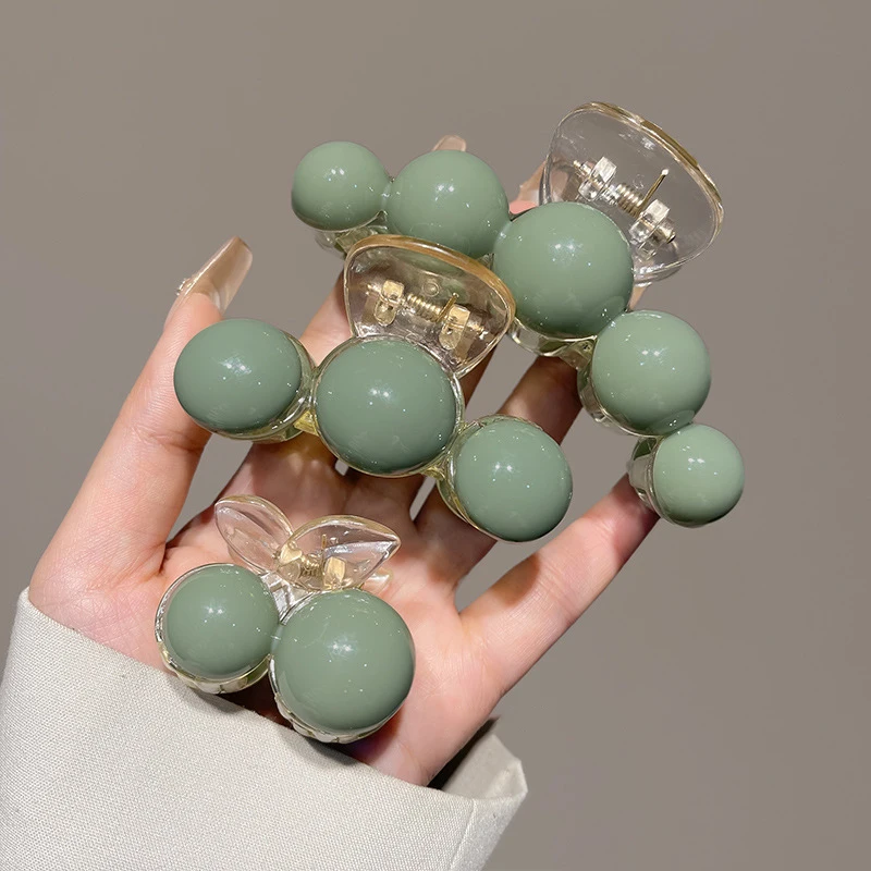 Green Pearl Hair Claw Girl Back Hair Hold Toothed Claw Decorate Accessories Makeup Hair Styling Hair Claw
Green Pearl Hair Claw Girl Back Hair Hold Toothed Claw Decorate Accessories Makeup Hair Styling Hair Claw