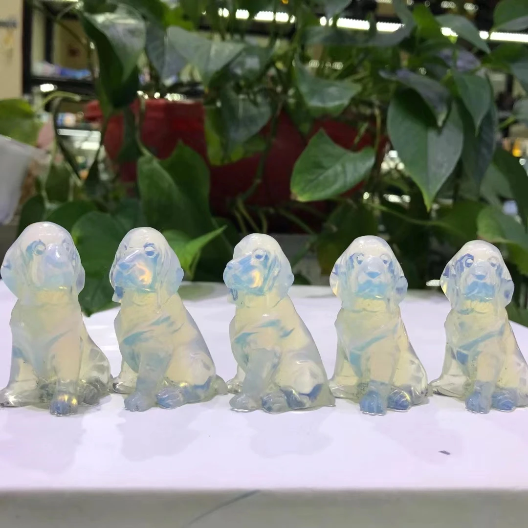 50mm Natural opal Labradors DOG Figurine Crystal Carved Statue animal Home Ornament art collectible Gift 1pcs
50mm Natural opal Labradors DOG Figurine Crystal Carved Statue animal Home Ornament art collectible Gift 1pcs