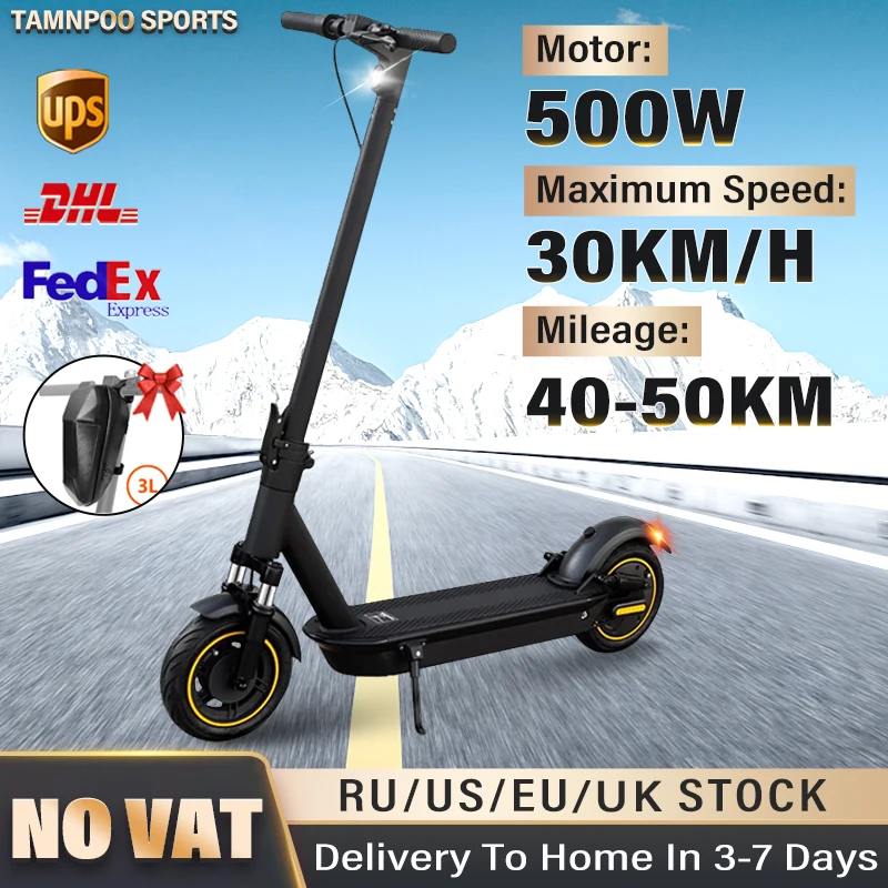 500W Adult Electric Scooter 36V 15AH Battery 18.6 MPH Max Speed 10 Inch Tire APP Control Foldable Commuter Electric Scooter
500W Adult Electric Scooter 36V 15AH Battery 18.6 MPH Max Speed 10 Inch Tire APP Control Foldable Commuter Electric Scooter