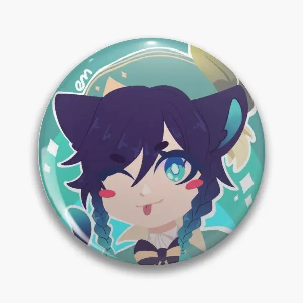 Мягкая булавка для пуговиц Genshin Impact Venti, Подарочный декор, модная металлическая брошь для влюбленных в шляпу, Женская творческая забавная бу...
Мягкая булавка для пуговиц Genshin Impact Venti, Подарочный декор, модная металлическая брошь для влюбленных в шляпу, Женская творческая забавная бу...