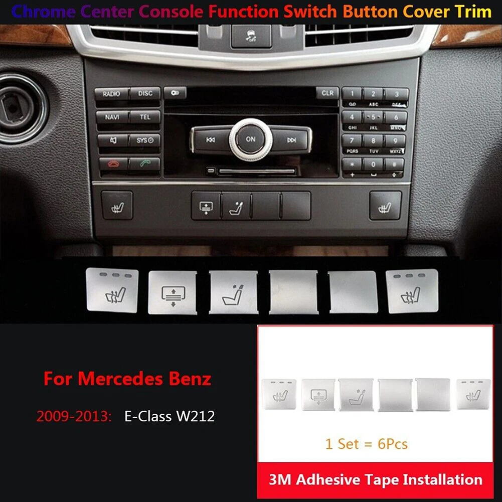 6pcs / Set Button Cover For Mercedes Accessories Brand New Durable High Quality Hot Sale Center Console Function
6pcs / Set Button Cover For Mercedes Accessories Brand New Durable High Quality Hot Sale Center Console Function