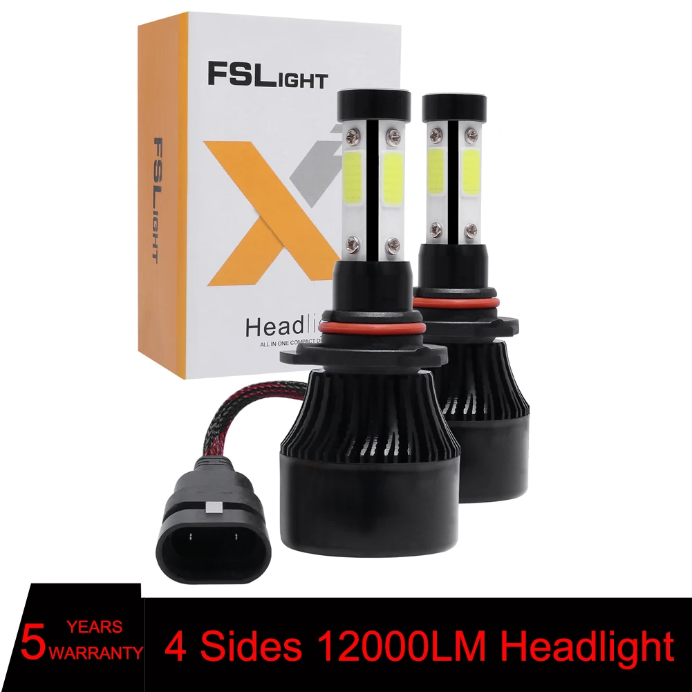 2PCS Car Headlight Mini Lamp 9005 9006 9008 LED Bulbs H8 H9 H11 Headlamps 6000k Fog White light 12V 24V 80W 8000LM 4 Sides
2PCS Car Headlight Mini Lamp 9005 9006 9008 LED Bulbs H8 H9 H11 Headlamps 6000k Fog White light 12V 24V 80W 8000LM 4 Sides