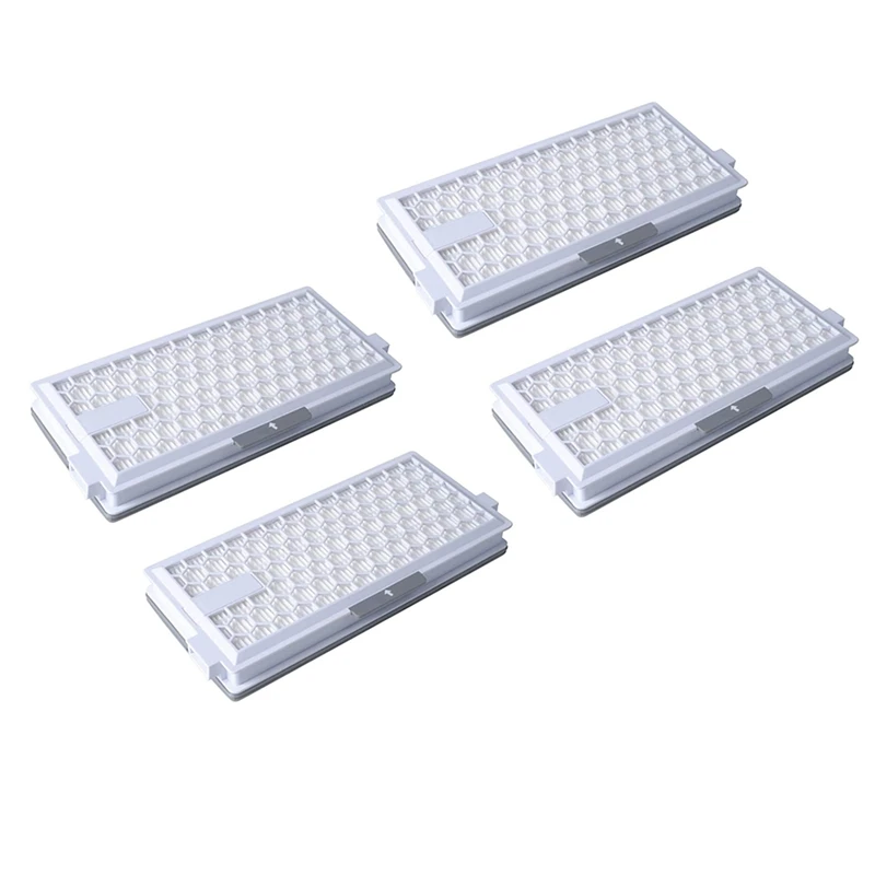 

4 Pack HEPA Filters For Miele Airclean SF-HA 50 Filters Models S4,S5,S6,S8,S8000,S6000,S5000,S4000,Complete C1& C2 &C3