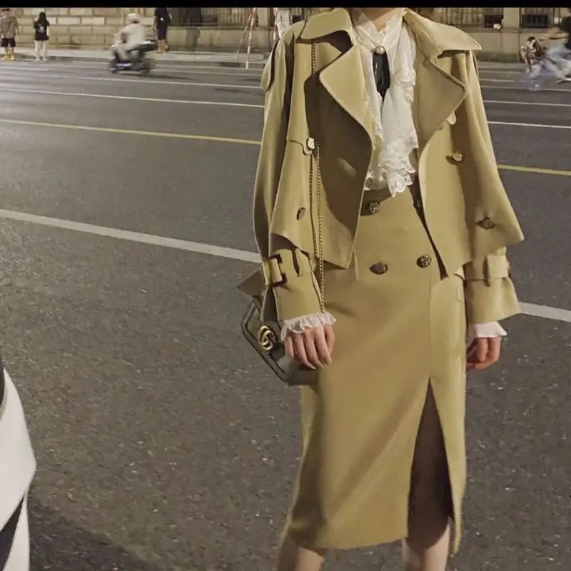 Осенне-зимний новый костюм UNXX 2023, Женская юбка с разрезом и высокой талией + Женский комплект из двух предметов, женские костюмы с юбкой в стиле High Street 
Осенне-зимний новый костюм UNXX 2023, Женская юбка с разрезом и высокой талией + Женский комплект из двух предметов, женские костюмы с юбкой в стиле High Street