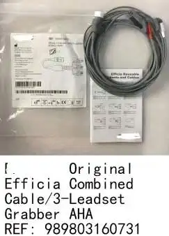 Эффективный комбинированный кабель/3-Leadset захват AHA REF: 989803160731 новый оригинальный
Эффективный комбинированный кабель/3-Leadset захват AHA REF: 989803160731 новый оригинальный