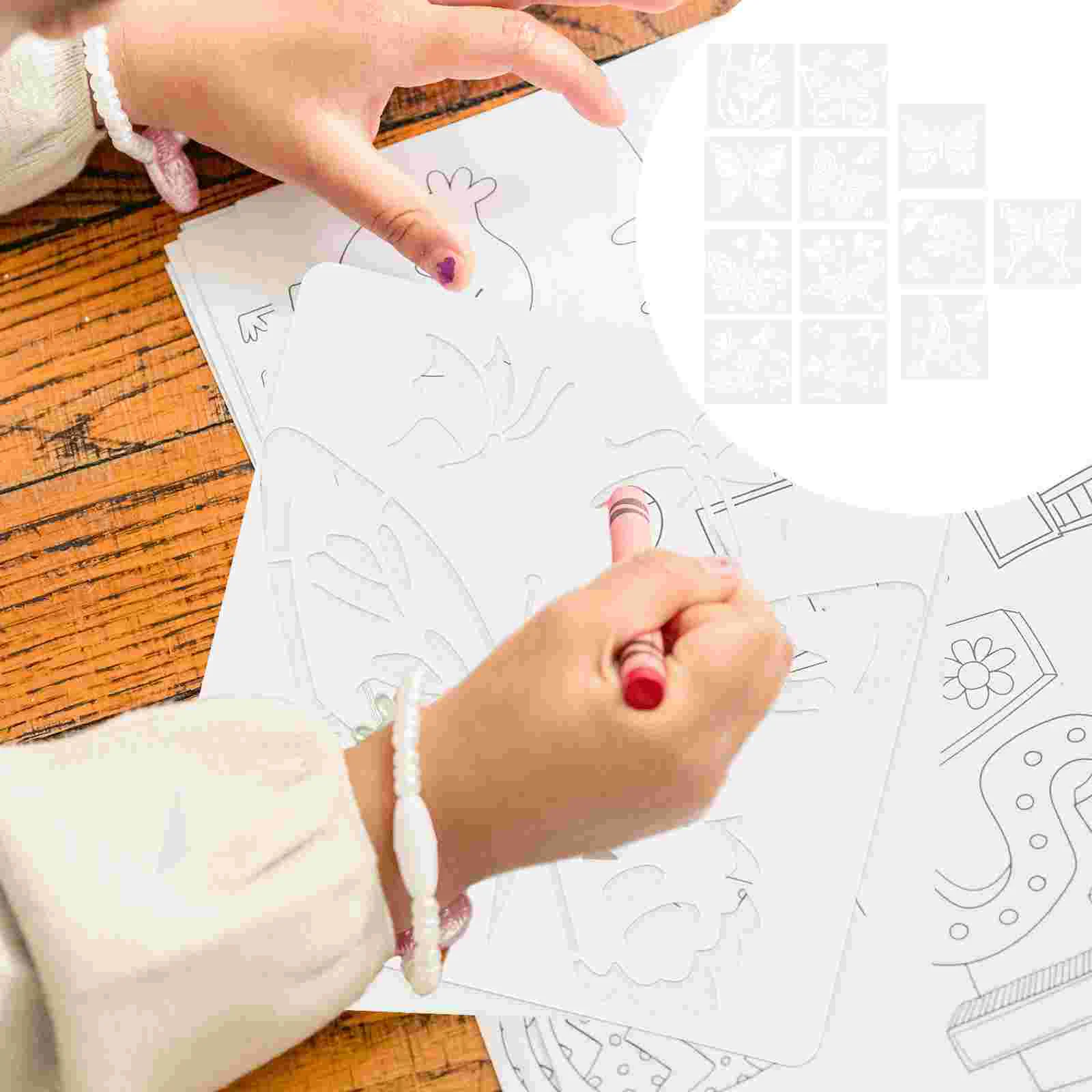 24 Pcs Butterflies Pattern Templates Hollow Painting Template DIY Drawing Template
24 Pcs Butterflies Pattern Templates Hollow Painting Template DIY Drawing Template