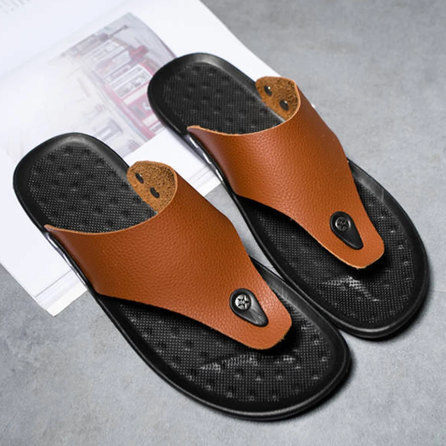 Slippers Summer Flip-Flops for Men Beach Slippers Brown Sandals Comfortable Shoes Non-Slip Bathroom Shoes Men Slides
Slippers Summer Flip-Flops for Men Beach Slippers Brown Sandals Comfortable Shoes Non-Slip Bathroom Shoes Men Slides