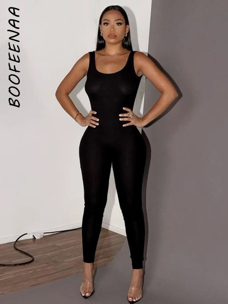 BOOFEENAA Sporty Ribbed Backless Bodycon Jumpsuit Women 2022 Sexy Summer One Piece Outfits Athleisure Wholesale Items C87-BF27
BOOFEENAA Sporty Ribbed Backless Bodycon Jumpsuit Women 2022 Sexy Summer One Piece Outfits Athleisure Wholesale Items C87-BF27