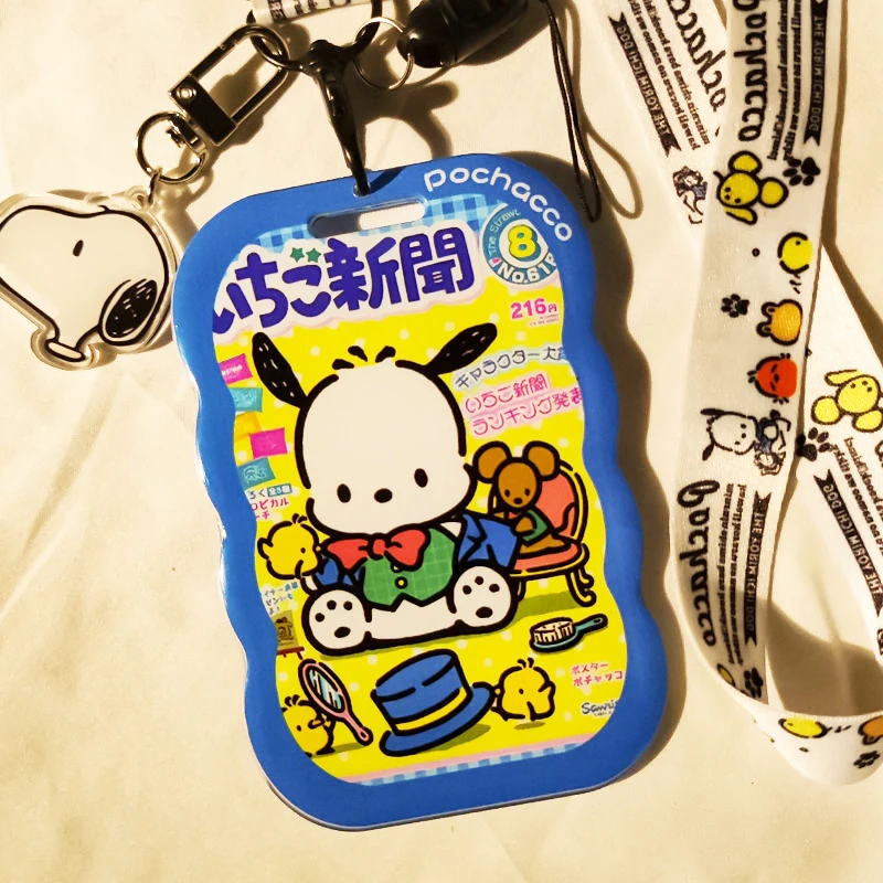 Kawaii Sanrio Pochacco Anime Card Sleeve Student Bracelets Card Cover Protective Case Cute Doll Pendant Keychain Toy Girls Gifts
Kawaii Sanrio Pochacco Anime Card Sleeve Student Bracelets Card Cover Protective Case Cute Doll Pendant Keychain Toy Girls Gifts