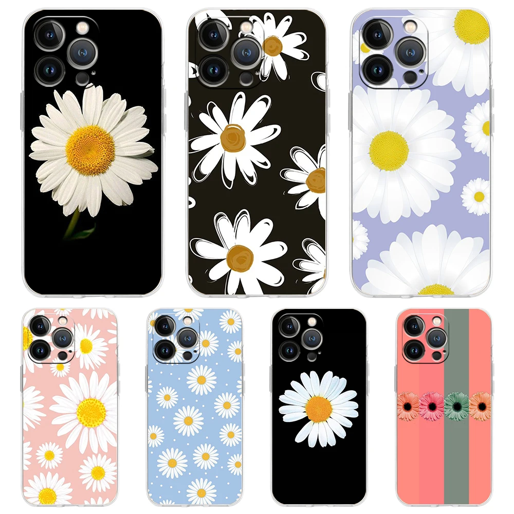 Fashion Fresh Little Daisy Flower Transparent Phone Case Cover for iPhone 14 13 12 11 Pro Max X XR 8 7 Plus SE 2020 XS Max Shell
Fashion Fresh Little Daisy Flower Transparent Phone Case Cover for iPhone 14 13 12 11 Pro Max X XR 8 7 Plus SE 2020 XS Max Shell