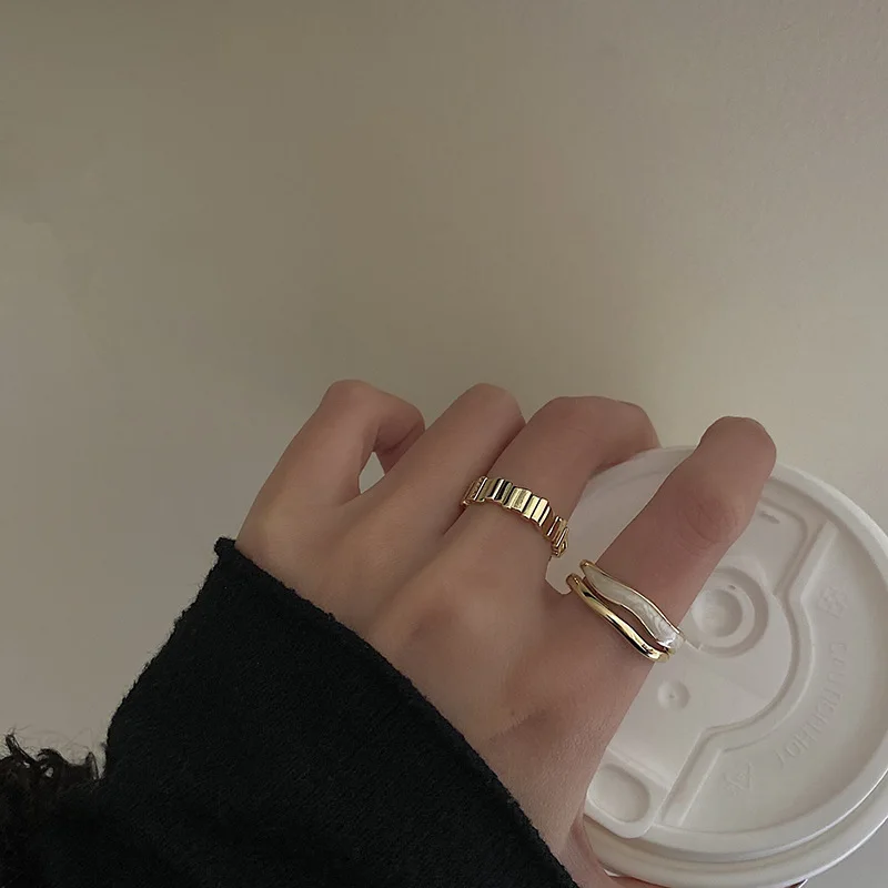 FMILY Simple 925 Sterling Silver Double Ring Opening Adjustable Elegant Temperament Versatile Jewelry for Girlfriend Gifts
FMILY Simple 925 Sterling Silver Double Ring Opening Adjustable Elegant Temperament Versatile Jewelry for Girlfriend Gifts