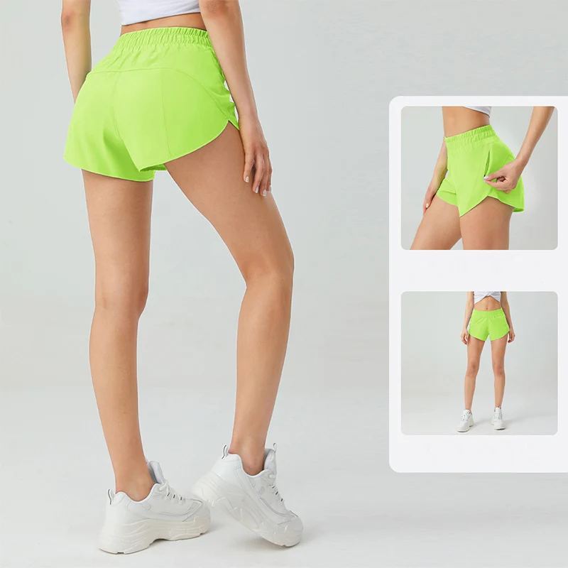 Women-lulu Sports Shorts 2.5-inch Loose Breathable Quick Drying Sports Shorts Women's Fitness Running Yoga Shorts With Pockets
Women-lulu Sports Shorts 2.5-inch Loose Breathable Quick Drying Sports Shorts Women's Fitness Running Yoga Shorts With Pockets