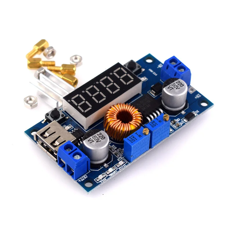 

20Pcs Hw-514 5a Constant Voltage Current Step-down Power Module Constant Voltage Constant Current Module With Usb Port Power