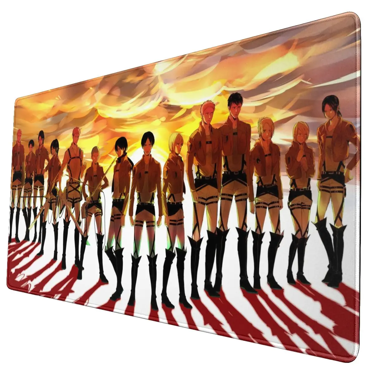 Attack On Titan Anime Game Mouse Pad Keyboard Mouse Mat Large Non-Slip Rubber Mousepad for Gamer
Attack On Titan Anime Game Mouse Pad Keyboard Mouse Mat Large Non-Slip Rubber Mousepad for Gamer