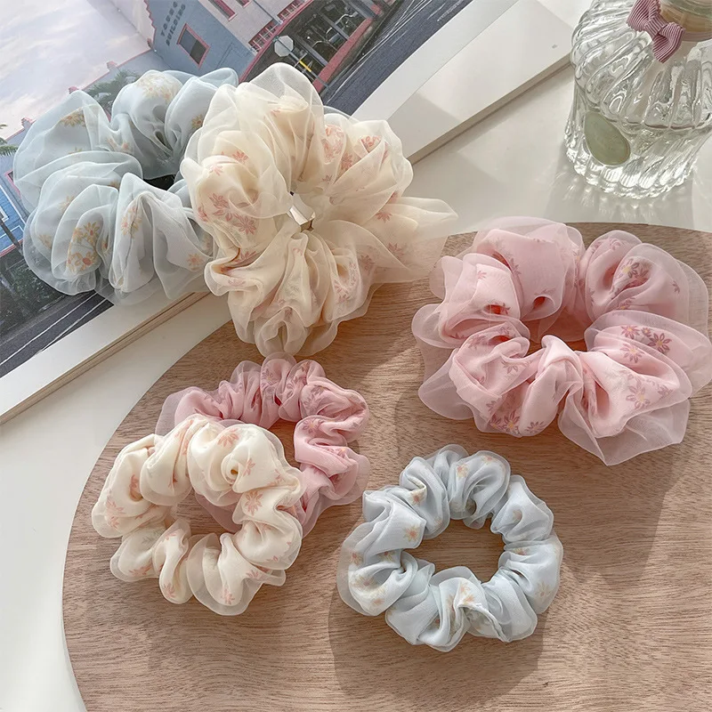 Mesh ball head large intestine hair ring oversized flower super fairy hair rope ins early spring ponytail head rope jewelry
Mesh ball head large intestine hair ring oversized flower super fairy hair rope ins early spring ponytail head rope jewelry