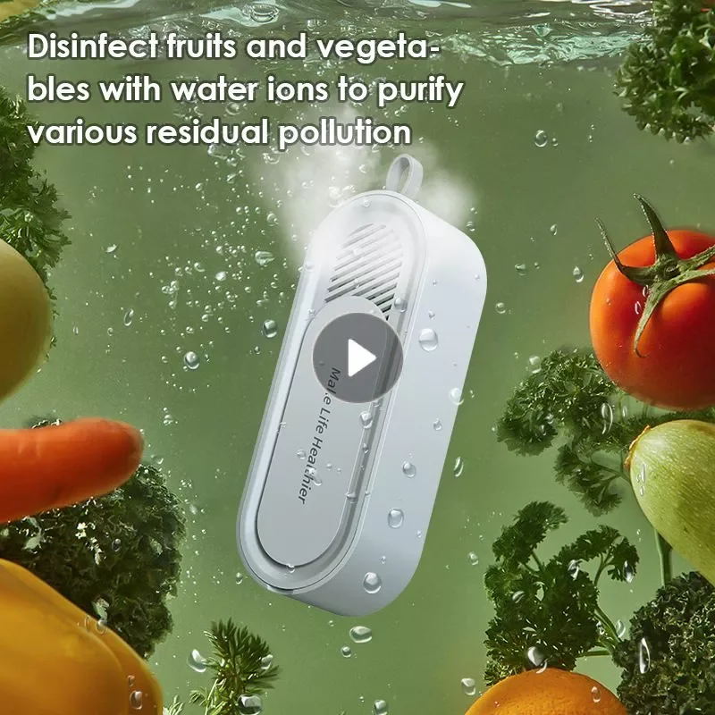Portable Fruit and Vegetable Cleaner USB Fruit Washing Machine Kitchen Food Purifier Capsules Shape Vegetable Cleaning Machine
Portable Fruit and Vegetable Cleaner USB Fruit Washing Machine Kitchen Food Purifier Capsules Shape Vegetable Cleaning Machine