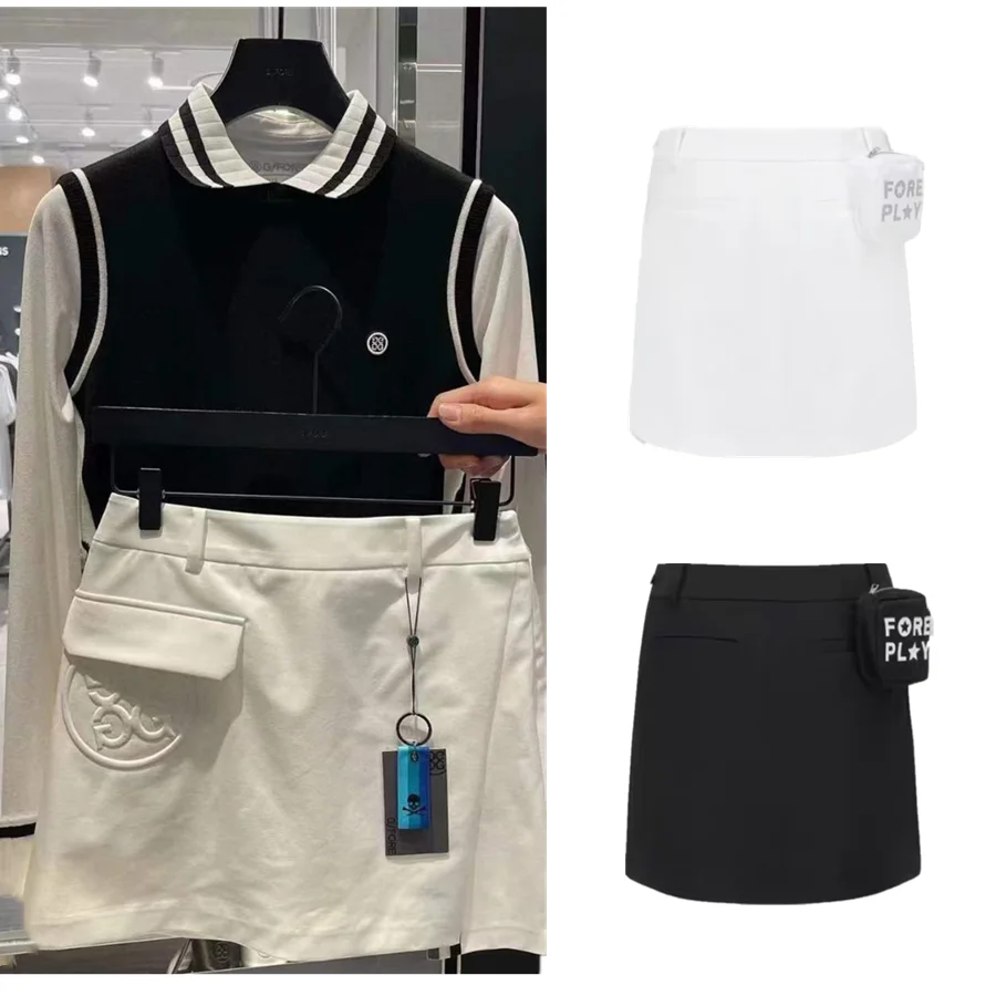 New Spring/Summer Golf Women's Short Skirt Outdoor Sports Leisure Women's Pant Skirt Fashion Versatile Elastic Black and White
New Spring/Summer Golf Women's Short Skirt Outdoor Sports Leisure Women's Pant Skirt Fashion Versatile Elastic Black and White