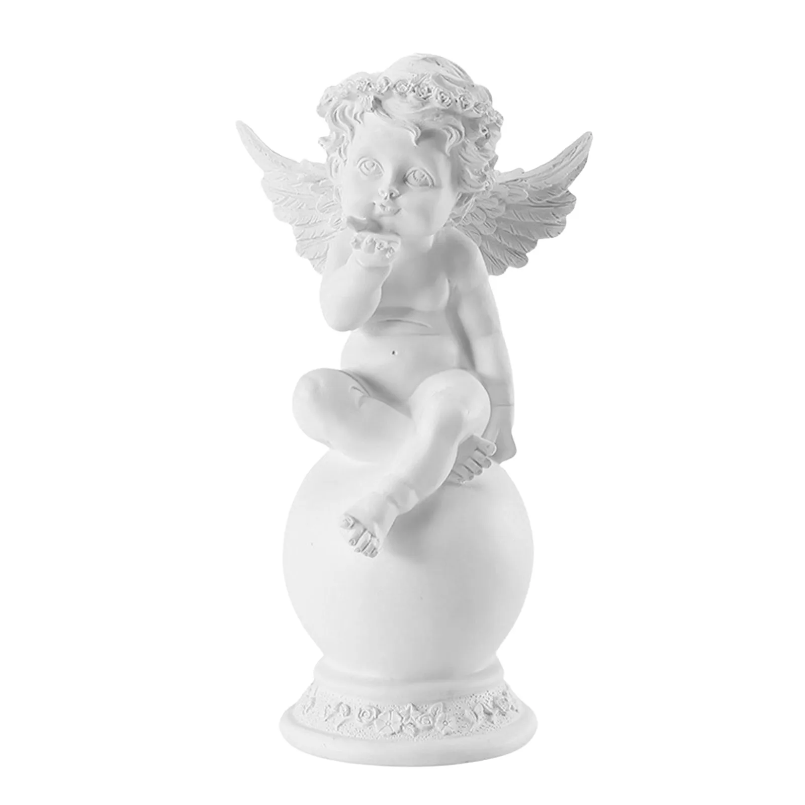 Cute Resin Angel Statue Crafts Figurine Peaceful Winged Angel Sculpture Desktop Ornaments Decorative Adorable Cherubs
Cute Resin Angel Statue Crafts Figurine Peaceful Winged Angel Sculpture Desktop Ornaments Decorative Adorable Cherubs