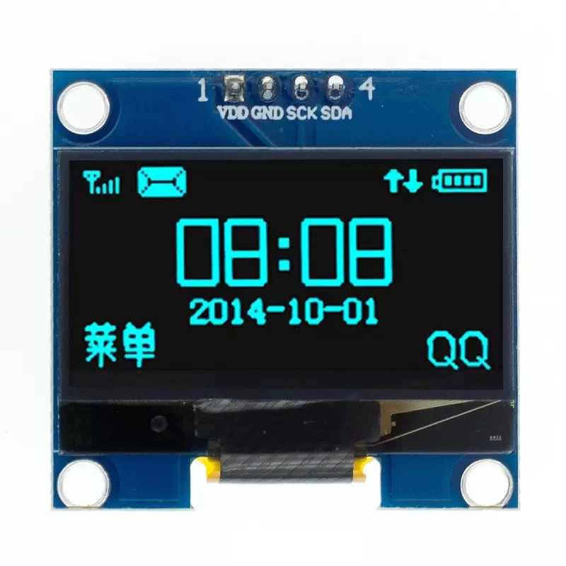 1.3 Inch OLED Module Display Module 4-pin LCD LED Display Module Support 3.3V And 5V Control Chip I/O Level 4-wire SPI Modes
1.3 Inch OLED Module Display Module 4-pin LCD LED Display Module Support 3.3V And 5V Control Chip I/O Level 4-wire SPI Modes