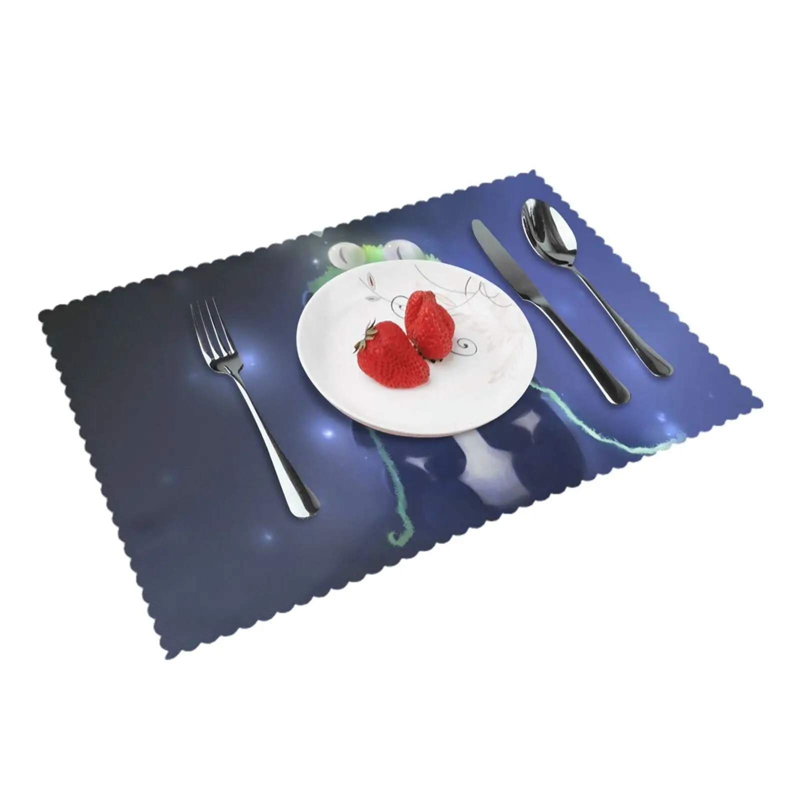 Panda Wear A Hat Placemat for Dining Table Polyester Christmas Set of 4 Single Side Printed Kitchen Accessories
Panda Wear A Hat Placemat for Dining Table Polyester Christmas Set of 4 Single Side Printed Kitchen Accessories