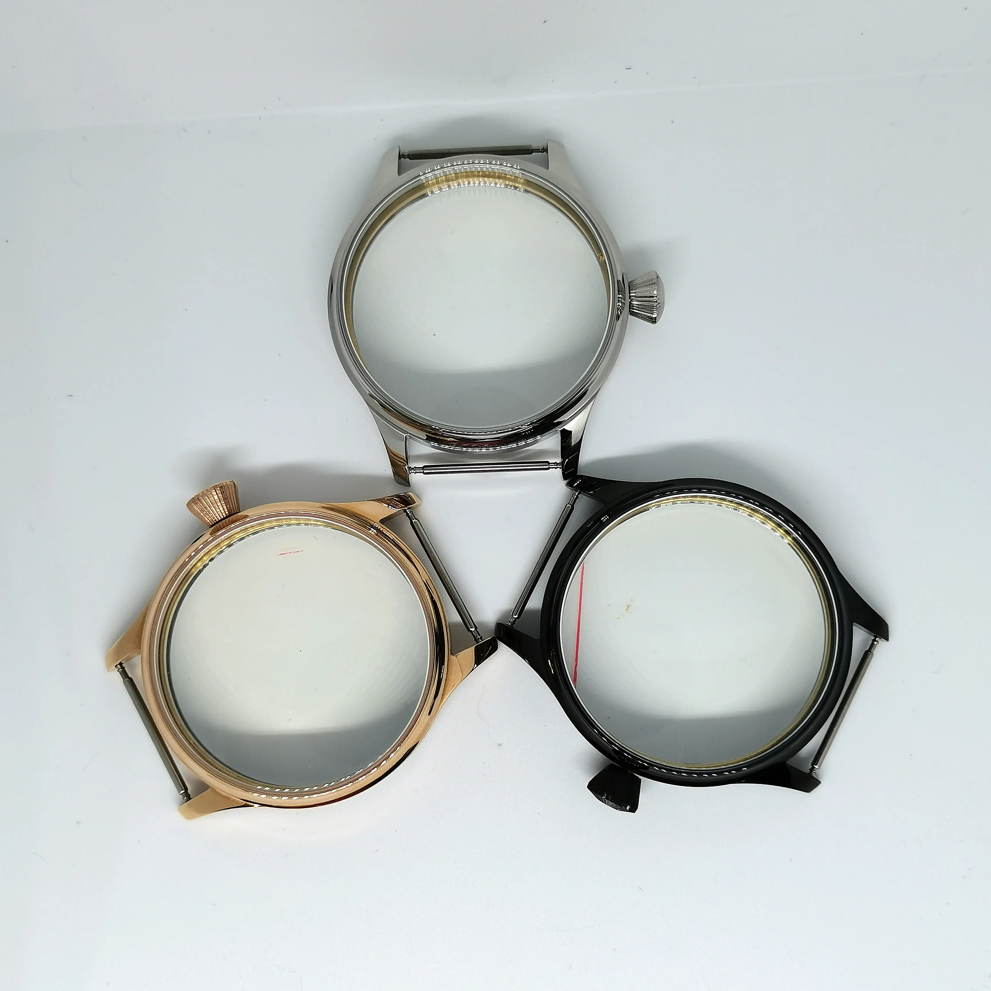 Watch Accessories 45mm 316 Stainless Steel Case for Eta 6498/6497 ST36 Manual Winding Movement
Watch Accessories 45mm 316 Stainless Steel Case for Eta 6498/6497 ST36 Manual Winding Movement