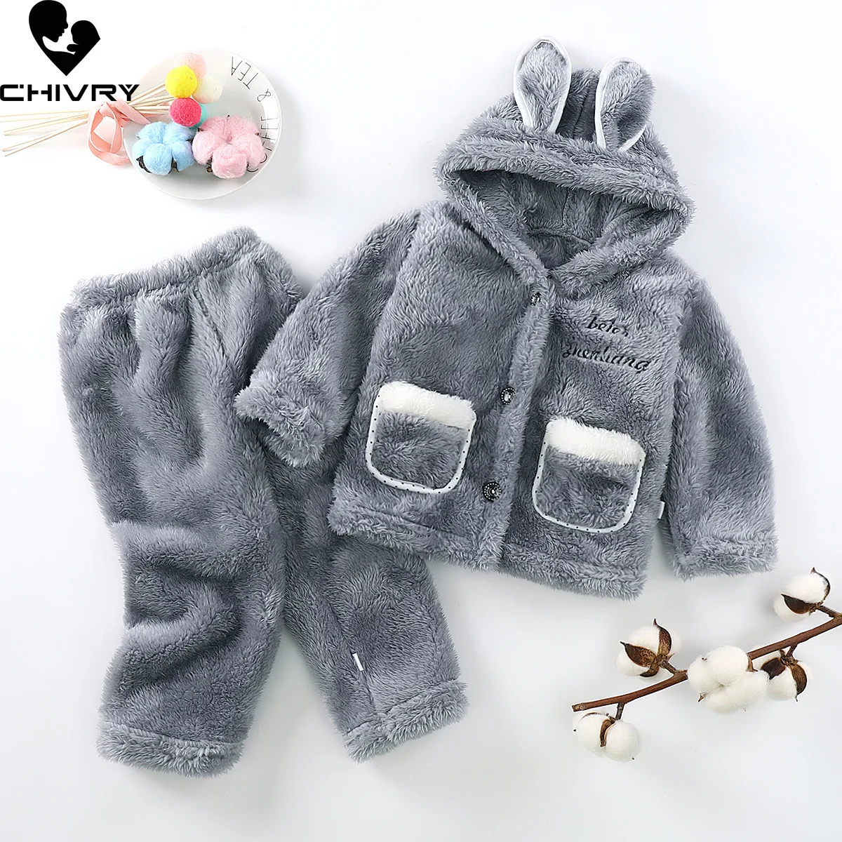 New Kids Autumn Winter Thicken Warm Soft Flannel Pajama Sets Baby Boys Girls Hooded Coat with Pants Sleepwear Pyjamas Clothing
New Kids Autumn Winter Thicken Warm Soft Flannel Pajama Sets Baby Boys Girls Hooded Coat with Pants Sleepwear Pyjamas Clothing