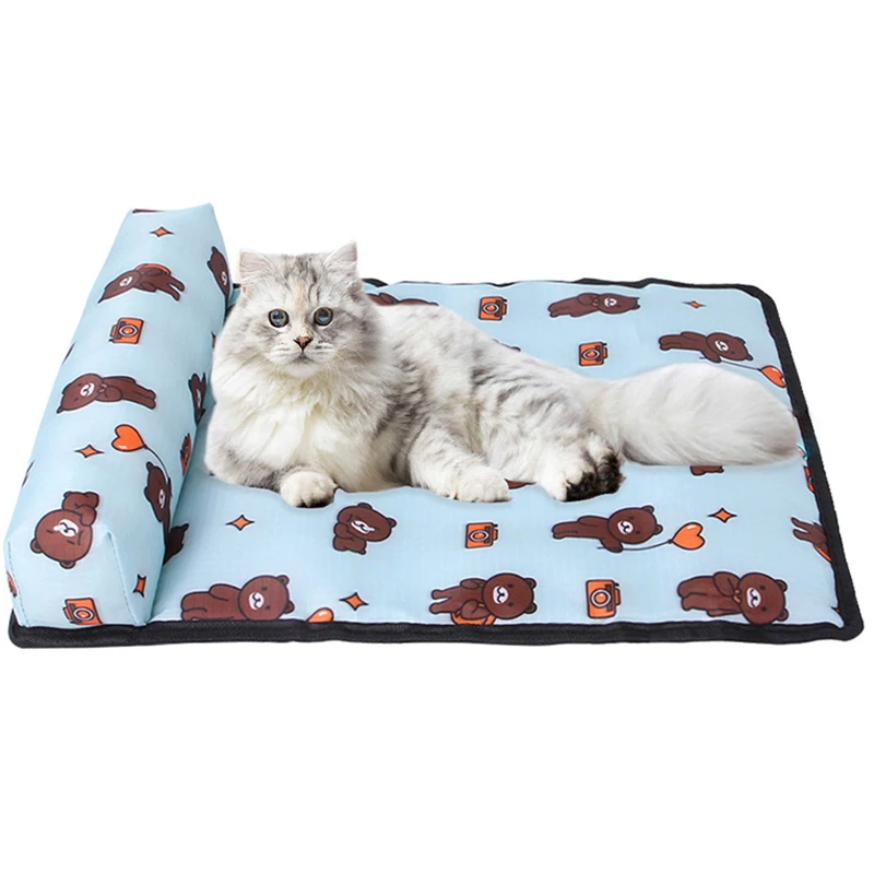 Summer Dogs Cooling Mat Pet Ice Silk Cool Bed Pets Cat Breathable Blanket Cushion Puppy Kitten Indoor Sofa Floor Mats
Summer Dogs Cooling Mat Pet Ice Silk Cool Bed Pets Cat Breathable Blanket Cushion Puppy Kitten Indoor Sofa Floor Mats