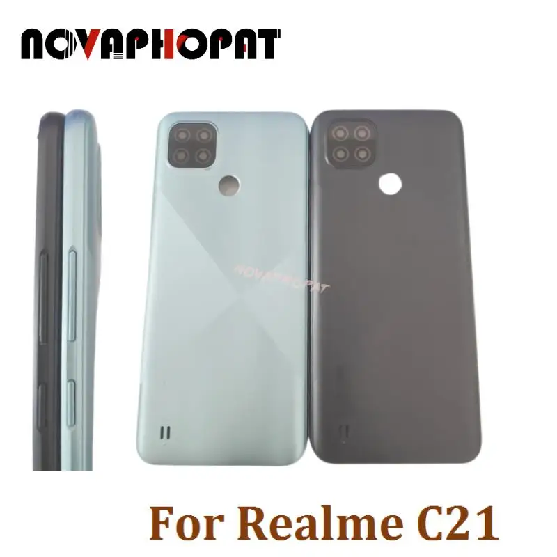 10 шт., Крышка батарейного отсека Novaphopat для Realme C21, задняя крышка корпуса, задняя крышка, задняя крышка с объективом камеры и боковой кнопкой
10 шт., Крышка батарейного отсека Novaphopat для Realme C21, задняя крышка корпуса, задняя крышка, задняя крышка с объективом камеры и боковой кнопкой