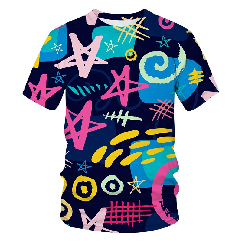 2022 New Summer Men's Hip Hop T-shirt graffiti art 3D Printing Funny Streetwear Short Sleeve Sweatshirt Fashion Casual Top
2022 New Summer Men's Hip Hop T-shirt graffiti art 3D Printing Funny Streetwear Short Sleeve Sweatshirt Fashion Casual Top