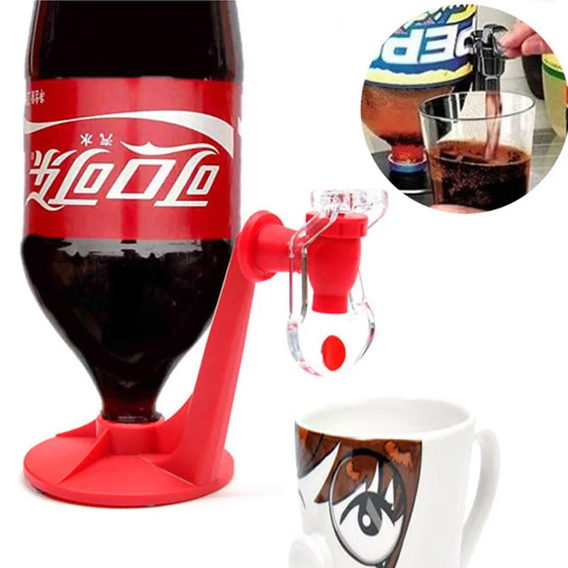 Инвертированная машина для питья Cola домашняя портативная креативный