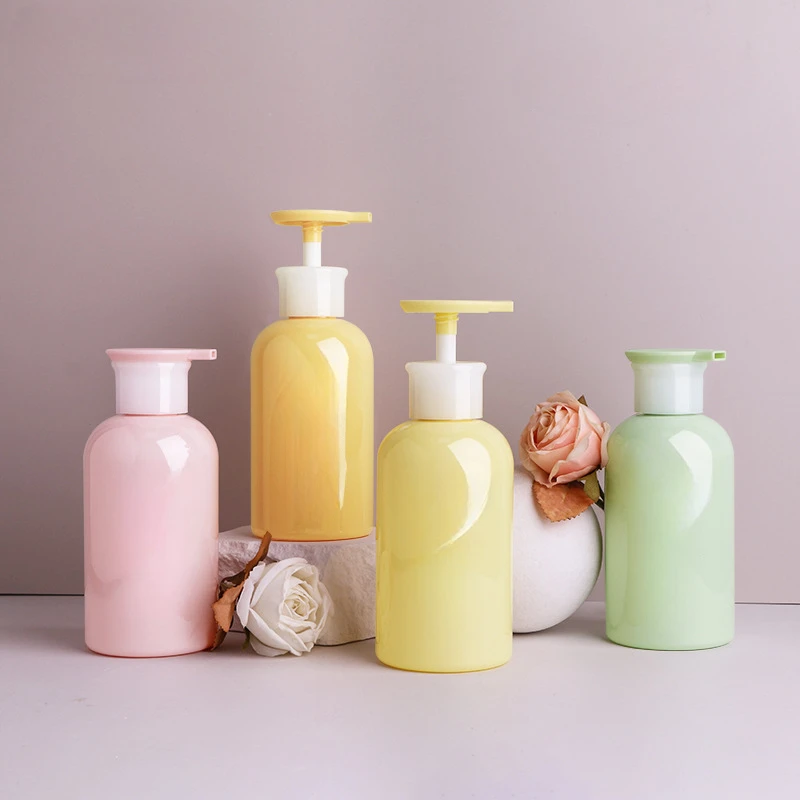 300ML Foaming Soap Dispensers Plastic Shampoo Shower Gel Bottles Empty Refillable Bottles Press Pump Lotion Bottles for Travel
300ML Foaming Soap Dispensers Plastic Shampoo Shower Gel Bottles Empty Refillable Bottles Press Pump Lotion Bottles for Travel