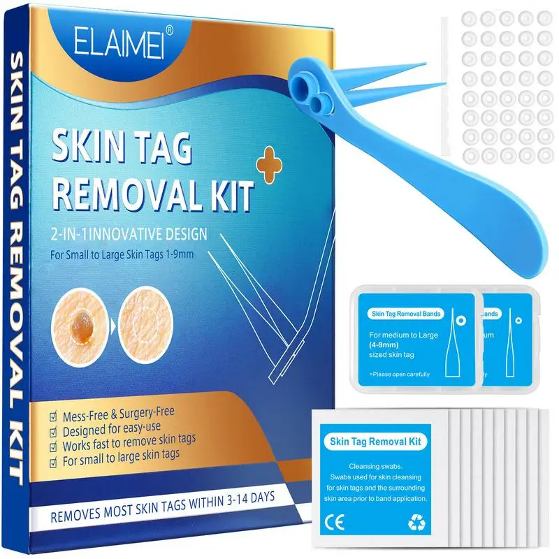 Skin Tags Remover Tool Dual Bands Skin Tags Removers Safe Tags Corrector Tool With 40 Rubber Bands To Remove 2-8mm Small And
Skin Tags Remover Tool Dual Bands Skin Tags Removers Safe Tags Corrector Tool With 40 Rubber Bands To Remove 2-8mm Small And