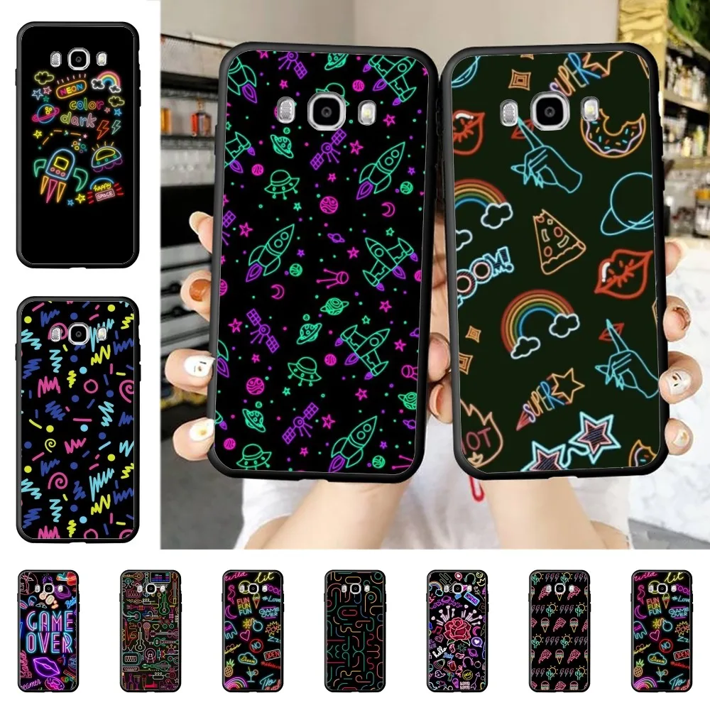 Neon Pattern Phone Case For Samsung J 7 plus 7core J7 neo J6 plus prime J6 J4 J5 Mobile Cover
Neon Pattern Phone Case For Samsung J 7 plus 7core J7 neo J6 plus prime J6 J4 J5 Mobile Cover