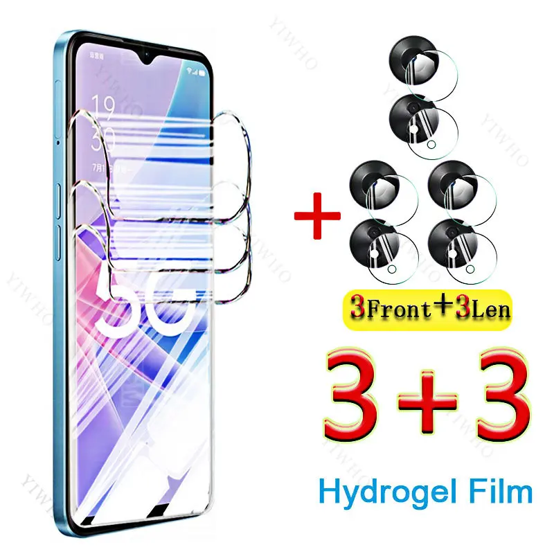 Передняя Гидрогелевая пленка 6 в 1 с полным покрытием и сканером отпечатков пальцев, 6,6 дюйма, для Oppo A97, Защита экрана для Oppo A 97, объектив камеры безопасности, HD-стекло
Передняя Гидрогелевая пленка 6 в 1 с полным покрытием и сканером отпечатков пальцев, 6,6 дюйма, для Oppo A97, Защита экрана для Oppo A 97, объектив камеры безопасности, HD-стекло